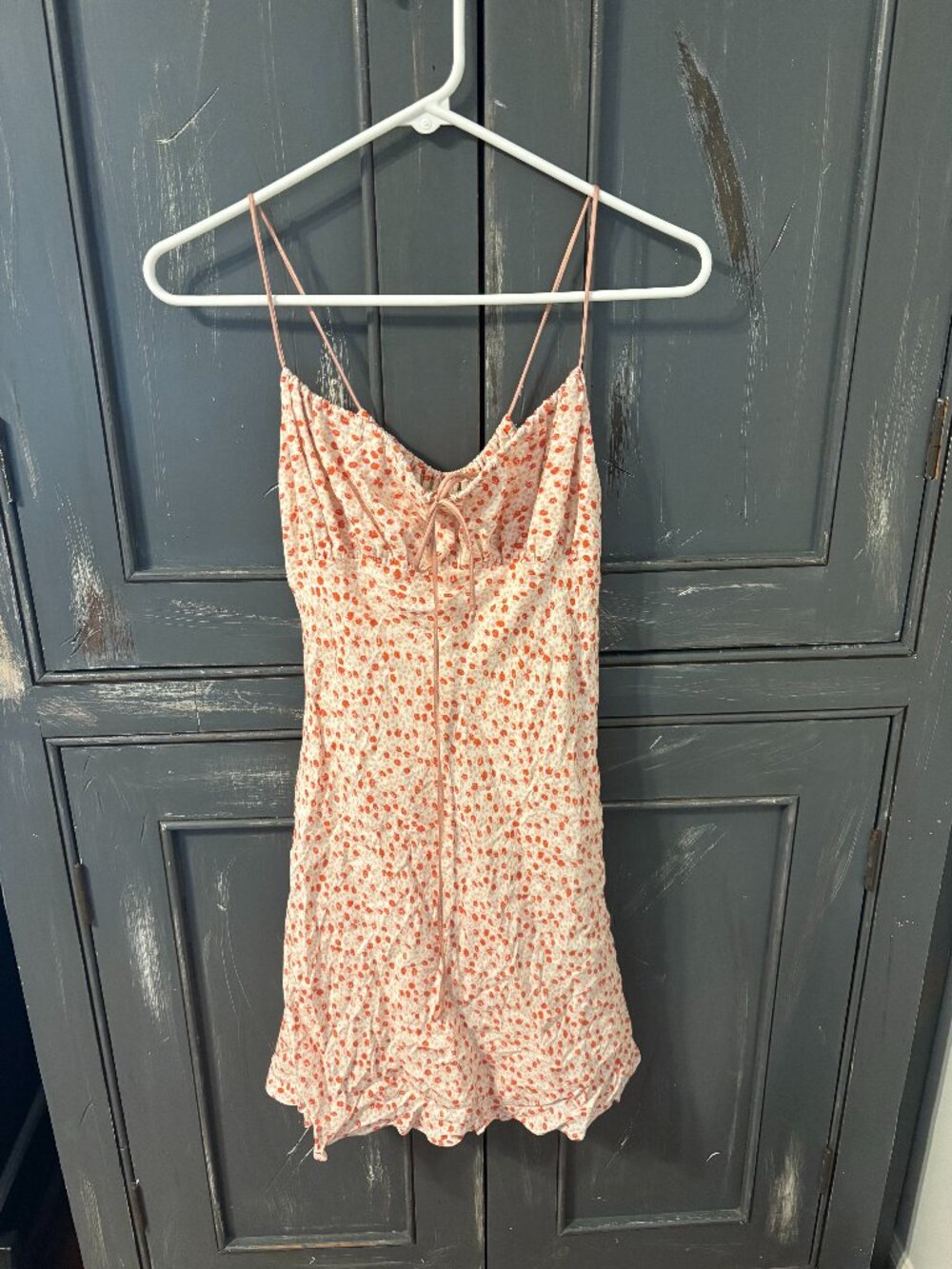 Altar'd State Maxine Pink Floral Mini Dress